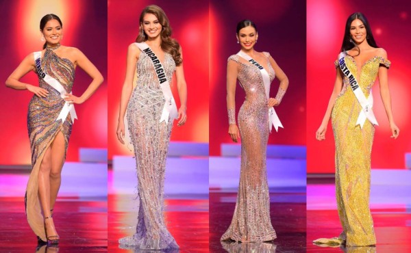 Las participantes elegidas en el top 21 del Miss Universo