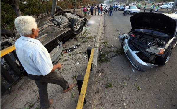 Joven pierde la vida en un accidente vial en Tegucigalpa  