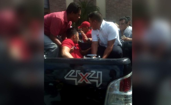 Un herido tras enfrentamiento entre policías y manifestantes en Choluteca