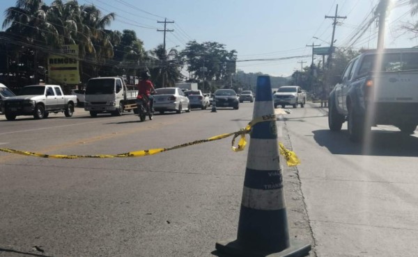 Hombre muere atropellado en la segunda calle de San Pedro Sula
