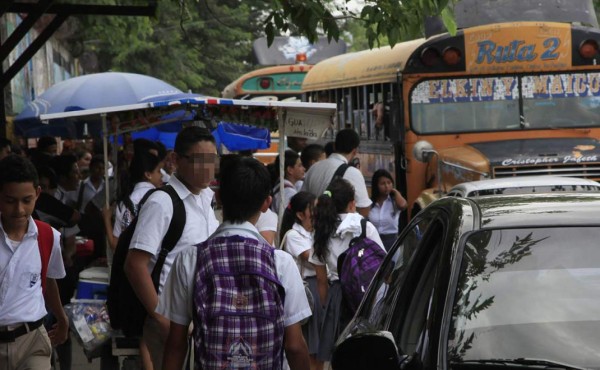 El 38% de escolares en Honduras se sienten inseguros en su centro educativo  