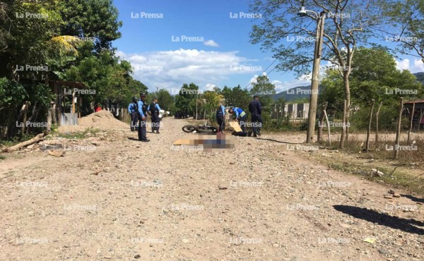 Identifican a padre e hijo asesinados en Olanchito, Yoro