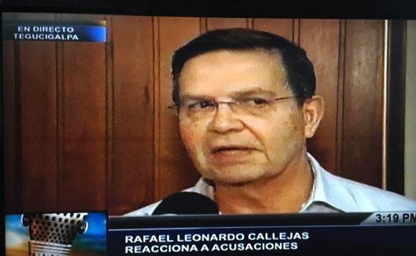 Rafael Callejas: 'Espero defenderme en libertad'