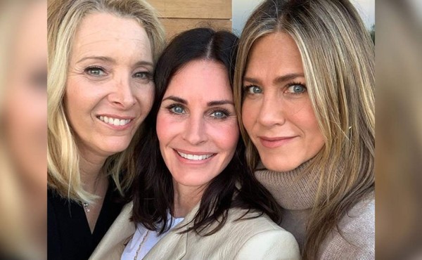 Courteney Cox celebra sus 55 años junto a Jennifer Aniston y Lisa Kudrow