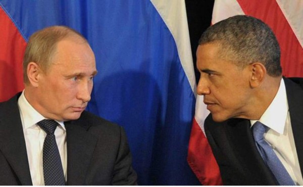 Putin y Obama se reúnen a puerta cerrada en París