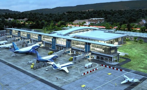 Construcción del Aeropuerto de Palmerola está avanzada un 60%