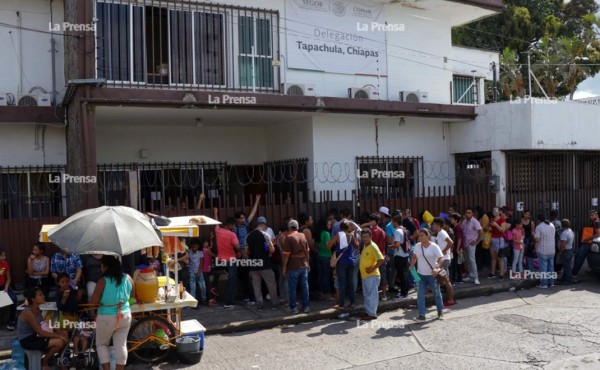 Hay 30,000 hondureños hacinados en Tapachula, México