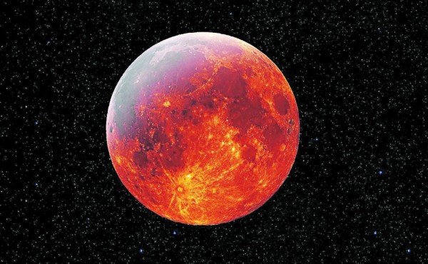 Predicciones y la luna de sangre que se verá hoy domingo