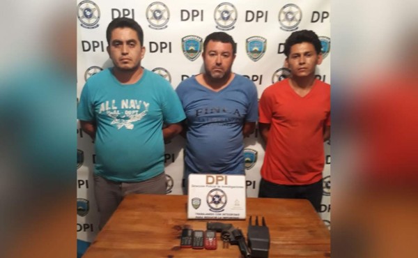 Detienen a sospechosos de robar un camión con mercadería en Siguatepeque
