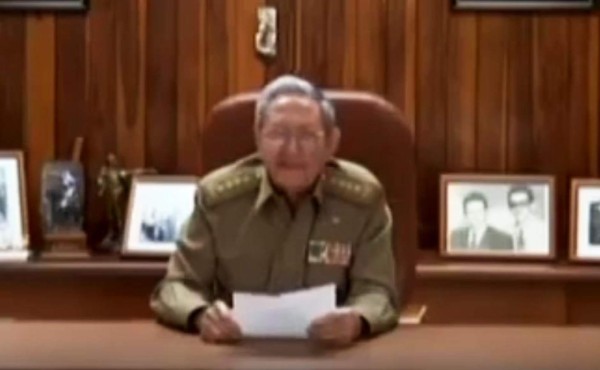 Así informó Raúl Castro la muerte de su hermano Fidel Castro