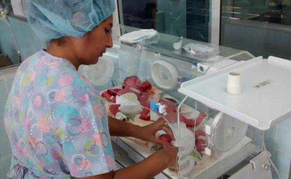 Nacen trillizos de Santa Bárbara en San Pedro Sula
