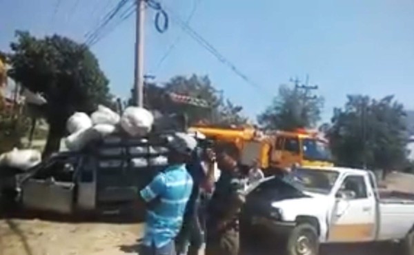 Tres heridos deja accidente de tránsito en La Lima