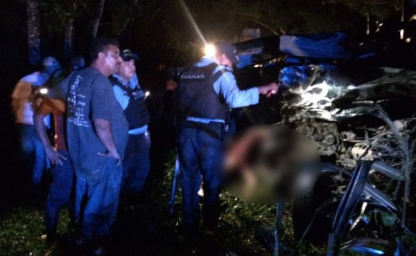 Muere estudiante de mecánica en accidente en La Ceiba