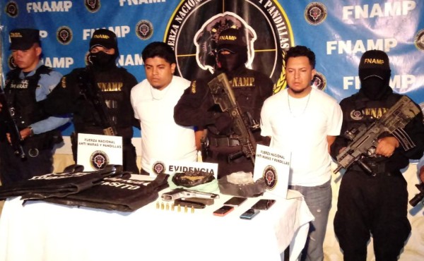 Capturan a 'Baby' y 'El Queen', presuntos gatilleros de la MS-13