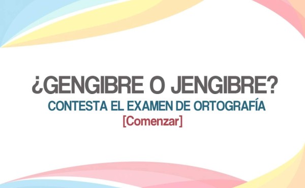 Interactivo: El examen de ortografía que evidenciará tu riqueza intelectual