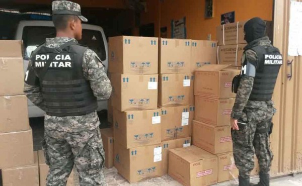 Encuentran más de 300 paquetes de medicinas falsas en Comayagüela