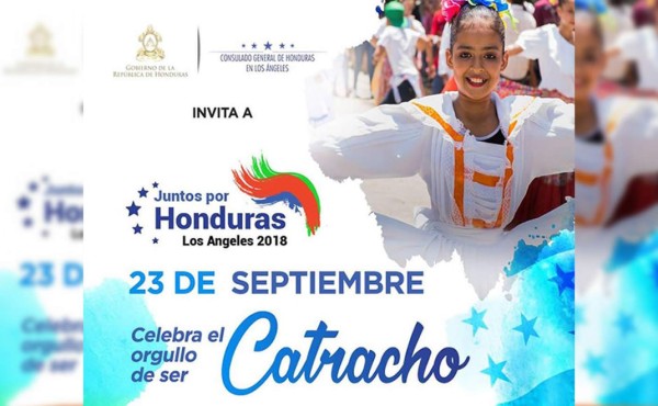 Hondureños en EEUU invitados a gran fiesta 'Juntos por Honduras 2018'