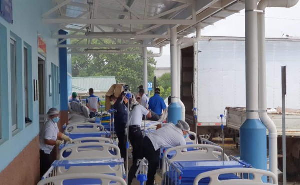 Hospital de Gracias, Lempira recibe 15 camas para área COVID-19