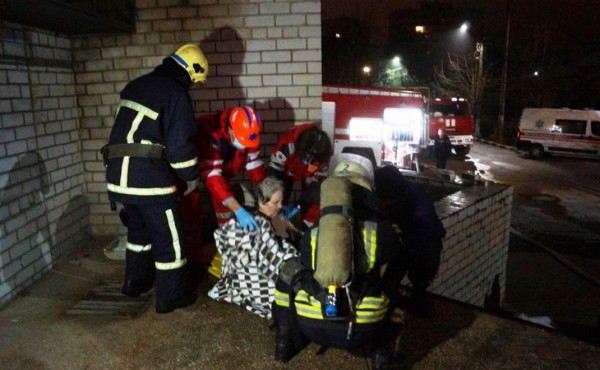 Cuatro muertos en el incendio de una unidad covid de un hospital en Ucrania