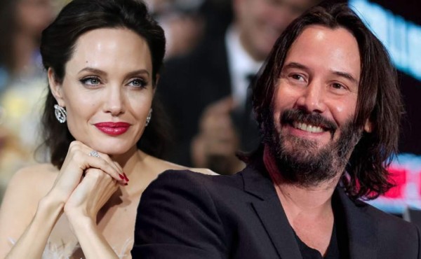 Angelina Jolie y Keanu Reeves serían el nuevo e inesperado romance de Hollywood