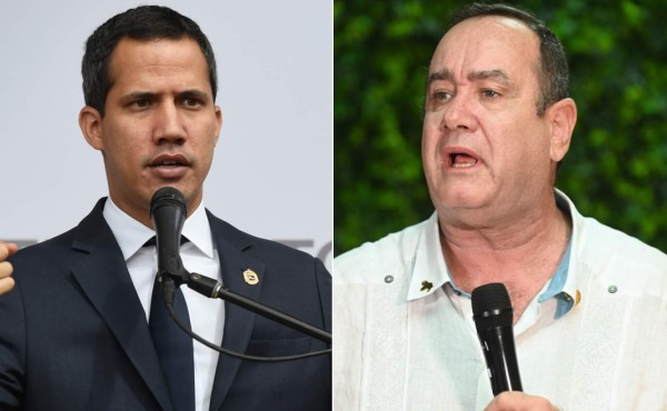 Giammattei y Guaidó se comprometen a restaurar la 'democracia en Venezuela'
