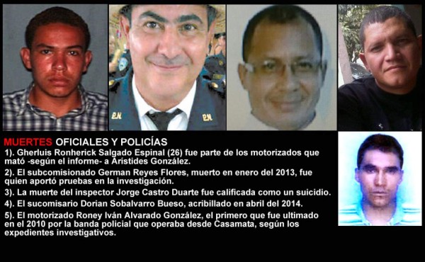 Tres oficiales y dos policías fueron asesinados tras crimen de Arístides