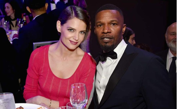 Captan a Katie Holmes y a Jamie Foxx besándose en Miami