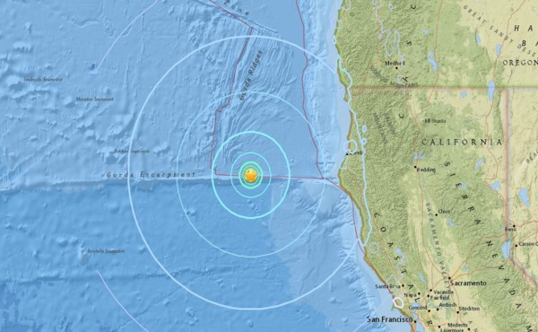 Sismo de 5,7 grados sacude la costa de California