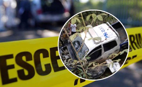 Un policía muerto y cuatro heridos en estrepitoso accidente en Olancho