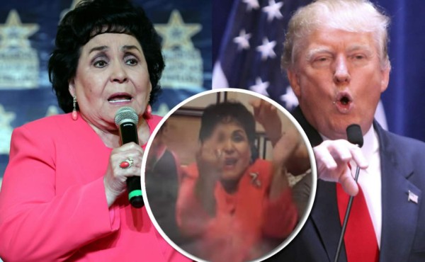 Carmen Salinas a Donald Trump: 'Tienes una cara de liendre seca'