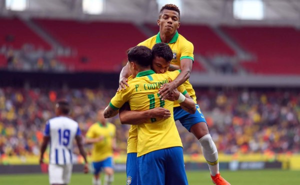 ¡Otra humillación! Honduras es bailada y goleada por Brasil en Porto Alegre
