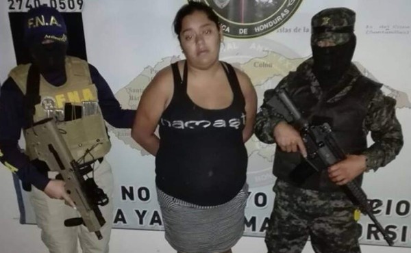 Capturan a 'La Diabla' por supuesta extorsión en Tegucigalpa