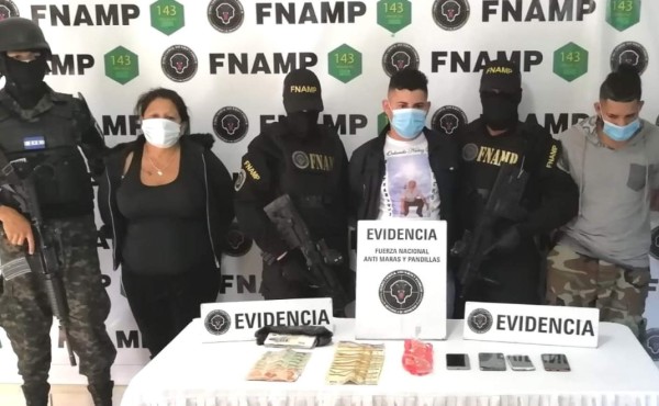 Capturan a tres supuestos extorsionadores de la MS-13 en Tegucigalpa