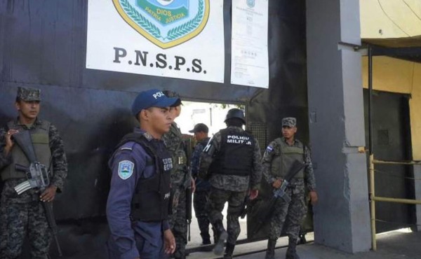 Fusina realiza operativo sorpresa en centro penal de San Pedro Sula