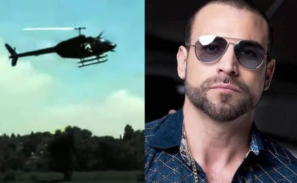VIDEO: Caen desde helicóptero actores de 'El Señor de Los Cielos'