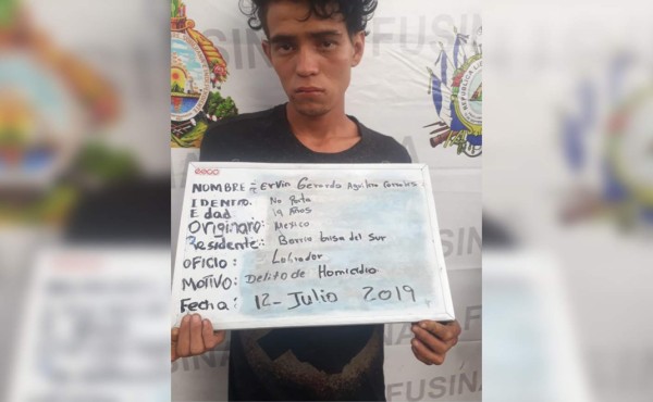 Capturan a un mexicano sospechoso de homicidio en Choluteca
