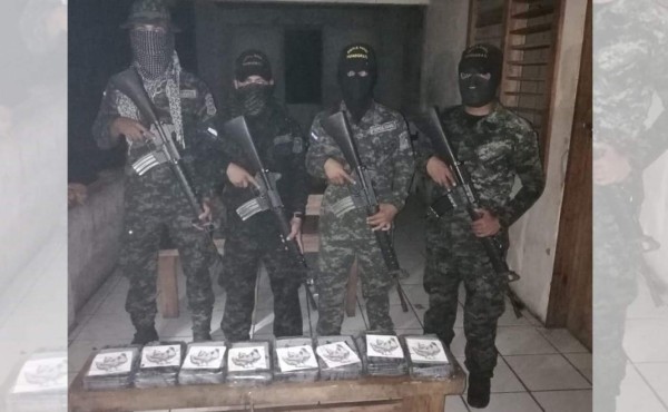 Fuerzas Armadas incautan ocho kilos de cocaína en Brus Laguna