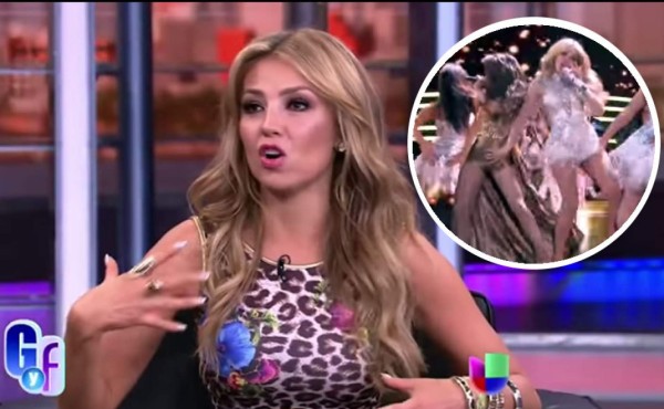 Thalía culpa a la dislexia por tocar a Becky G