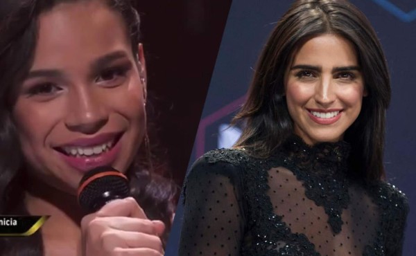 Angie Flores conoce a Bárbara de Regil, actriz de 'Rosario Tijeras', en La Academia