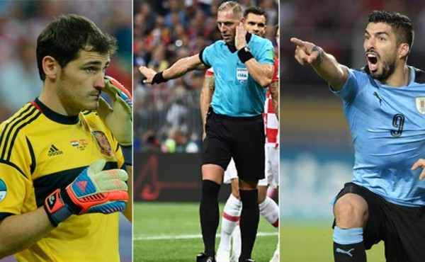 Iker Casillas y Luis Suárez critican el VAR en la final de Rusia 2018