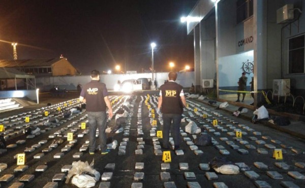 Capturan a cuatro hondureños con cargamento de cocaína en Guatemala