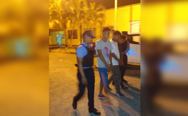 Arrestan a tres hombres con droga en El Progreso, Yoro