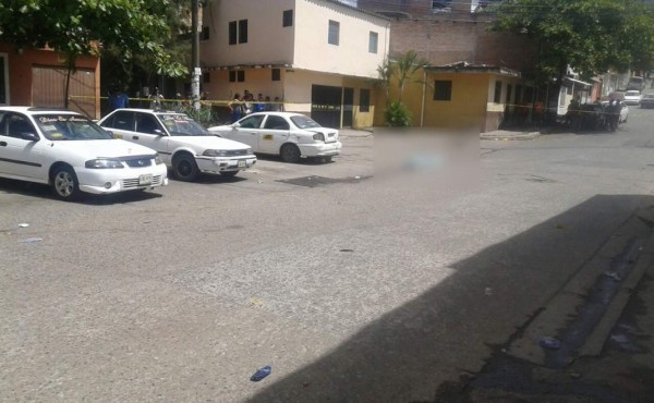 Matan a tiros a un hombre en punto de taxi en Tegucigalpa