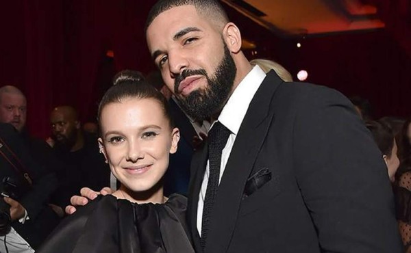 Millie Bobby Brown defiende su 'bonita amistad' con Drake, 17 años mayor que ella