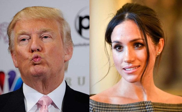 El día que Donald Trump le coqueteó a Meghan Markle