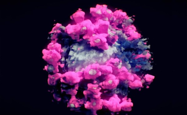 Logran la primera imagen real del virus de la covid en 3 dimensiones