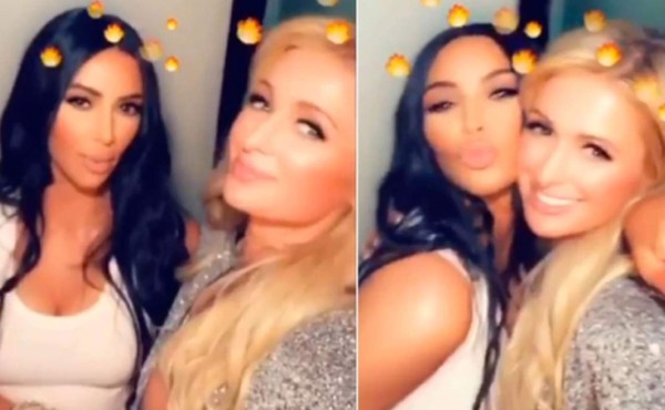 Kim Kardashian y Paris Hilton vuelven a escenificar su buena sintonía   