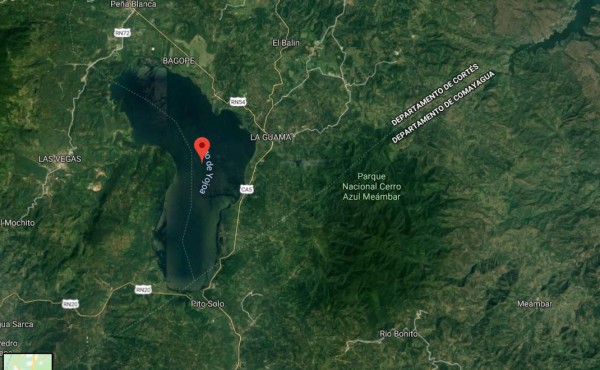 Rescatan a 13 personas atrapadas en el Lago de Yojoa