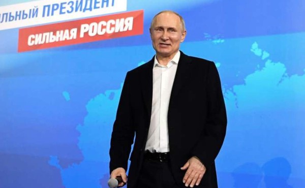 El partido de Putin encabeza las legislativas en Rusia sin oposición