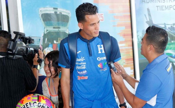 Ángel Tejeda da la cara tras el gol que amargó el triunfo de Honduras